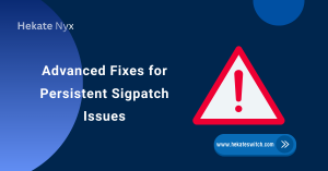 Fixing Sigpatches Not Working: Step-by-Step Fix Guide